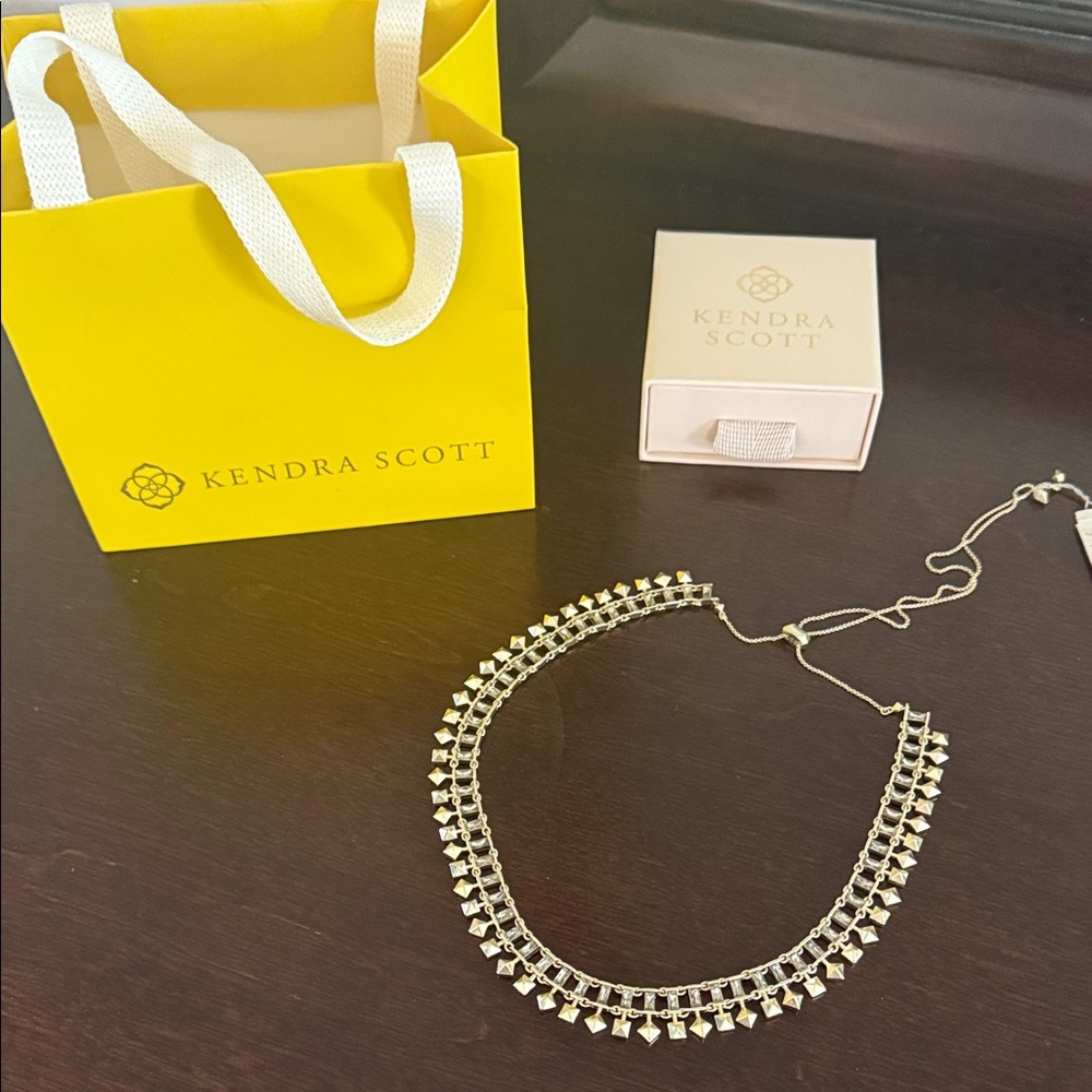 Kendra Scott Gold and Silver Statement Necklace